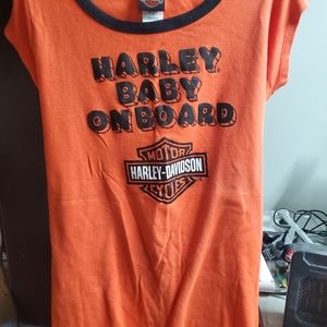 Harley Davidson Maternity Shirt size Medium
